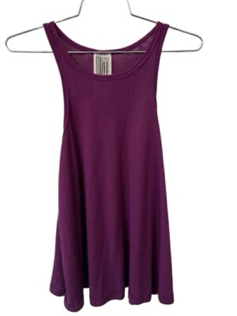 Free People Plum A-Line Tank Top